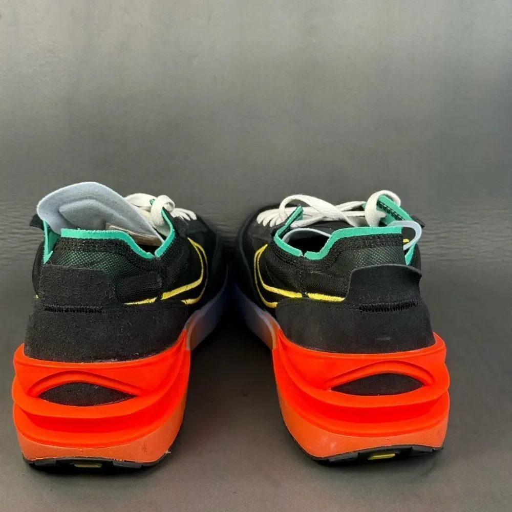 Nike Waffle One Black Hyper Crimson athletic sneaker shoes men’s size 15
